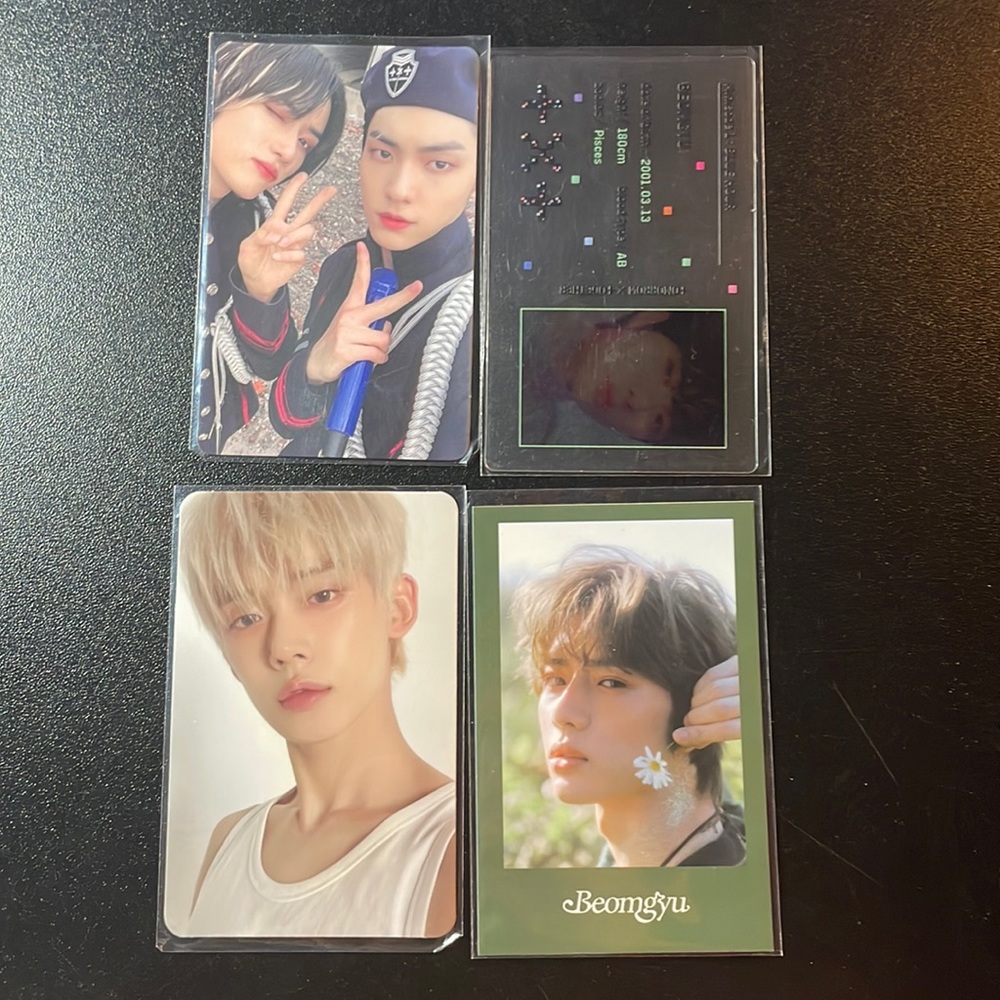 Txt photocards